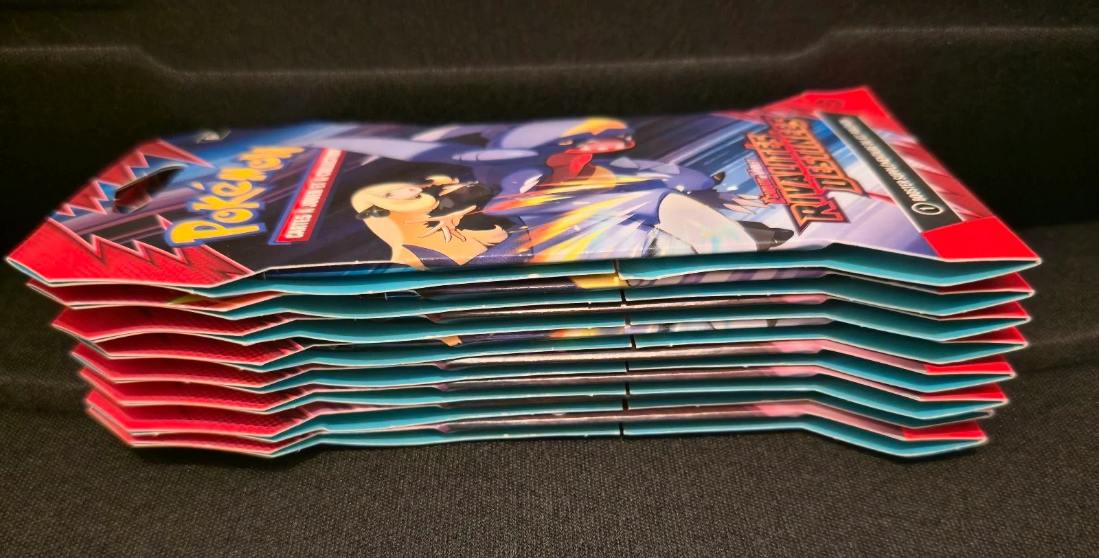 Pokémon Lot de 8 Boosters EV10 Rivalités Destinées sous Blister – photo 3